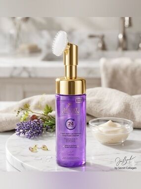 Secret Collagen Apple & Grape Stem Cell Harmony Lava Foam Cleanser MSRP $229